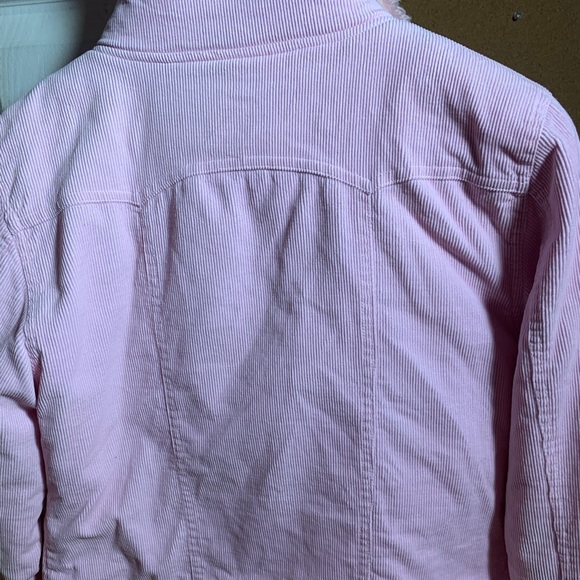 Pink Corduroy Fluffy Jacket - Picture 3 of 3